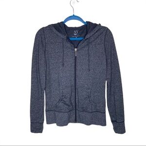 NY&CO Dark Gray Charcoal Full Zip Up Hoodie
